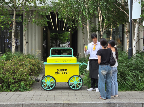 바이탈뷰티, 무빙 팝업 운영