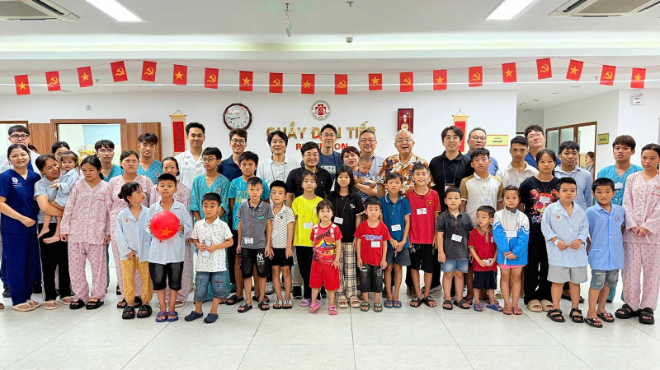 분당서울대병원-세민회-SK그룹, 베트남 얼굴기형 어린이 수술 봉사 실시