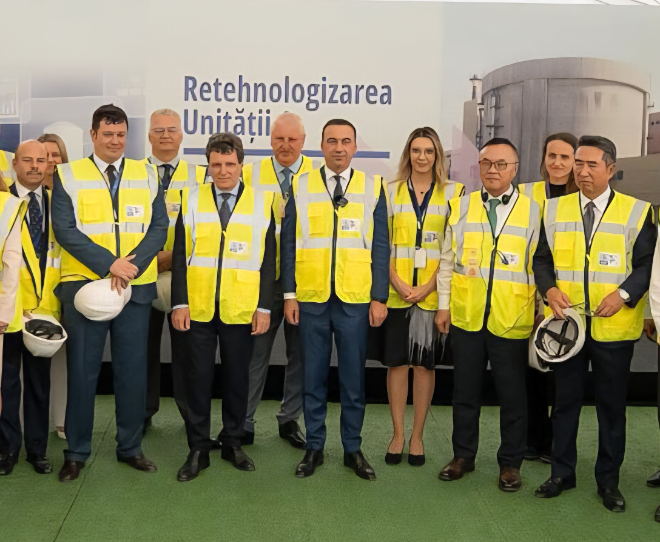 한수원, 루마니아 체르나보다 원전 설비개선사업 첫 삽