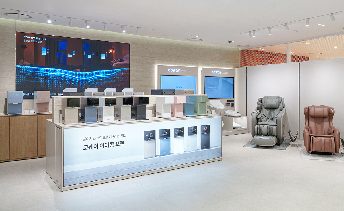 코웨이, 공식 직영점 ‘코웨이 갤러리’ 롯데백화점 구리점 입점