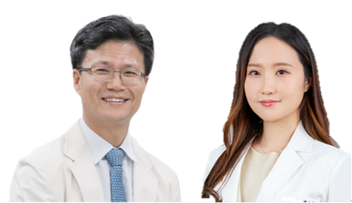(왼쪽부터) 삼성서울병원 김재현 교수, 대구가톨릭대학교병원 권소윤 교수. 사진=휴온스