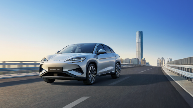 도심형 전기 SUV BYD '씨라이언 7', 국내가 4490만원 확정