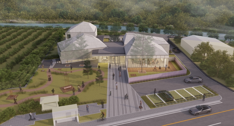 (정선군, 그림바위마을 아트플랫폼 조성사업 본격 추진_조감도)