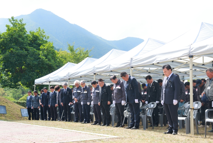 2025년 진폐재해순직자 위령제