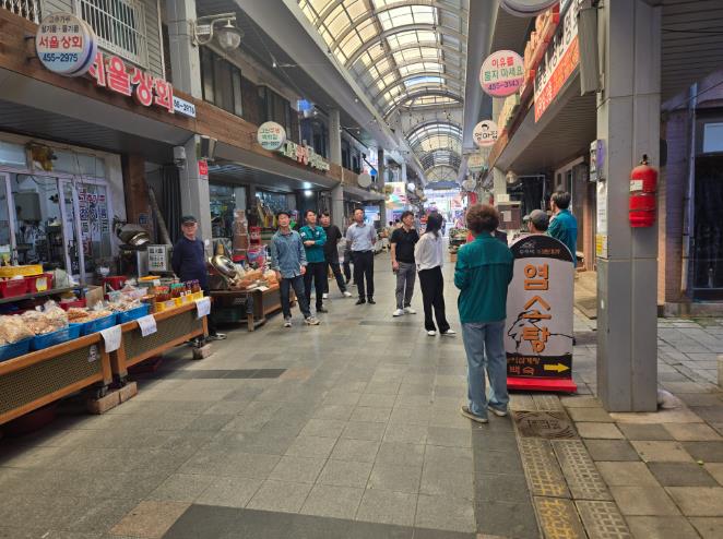 철원군, 추석 명절 대비 전통시장 민관 합동 안전점검 실시