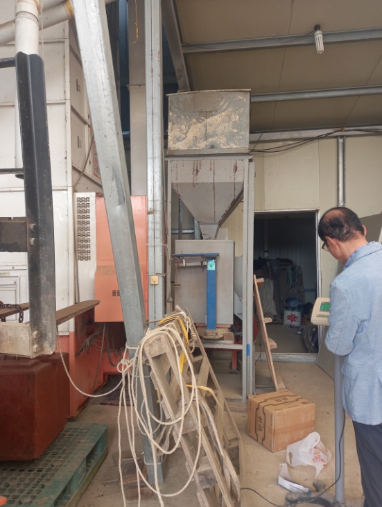 톤백 저울 검정(보정) 작업