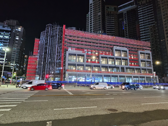 잠실미성크로바아파트 상가 현장 전경. (사진=제보자)