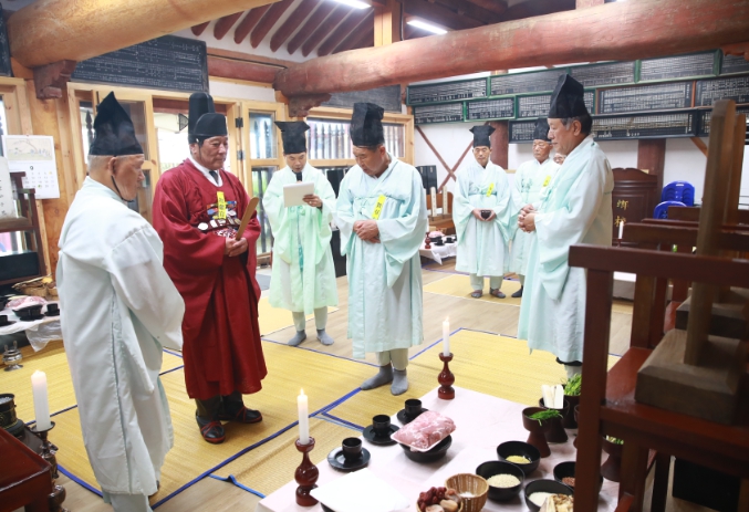 곡성·옥과향교 2025 추기 석전대제 봉행