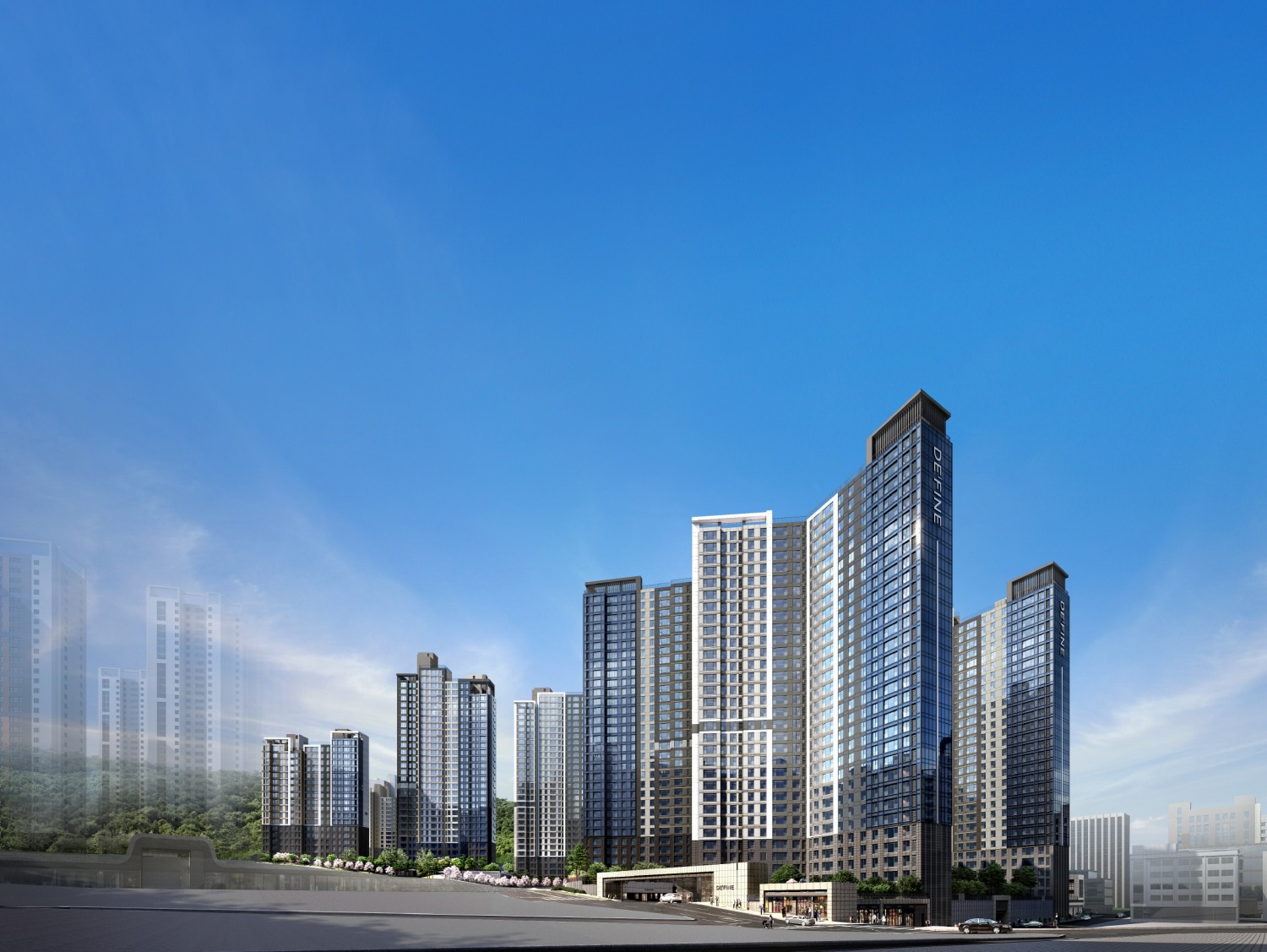 드파인 광안 메인투시도.