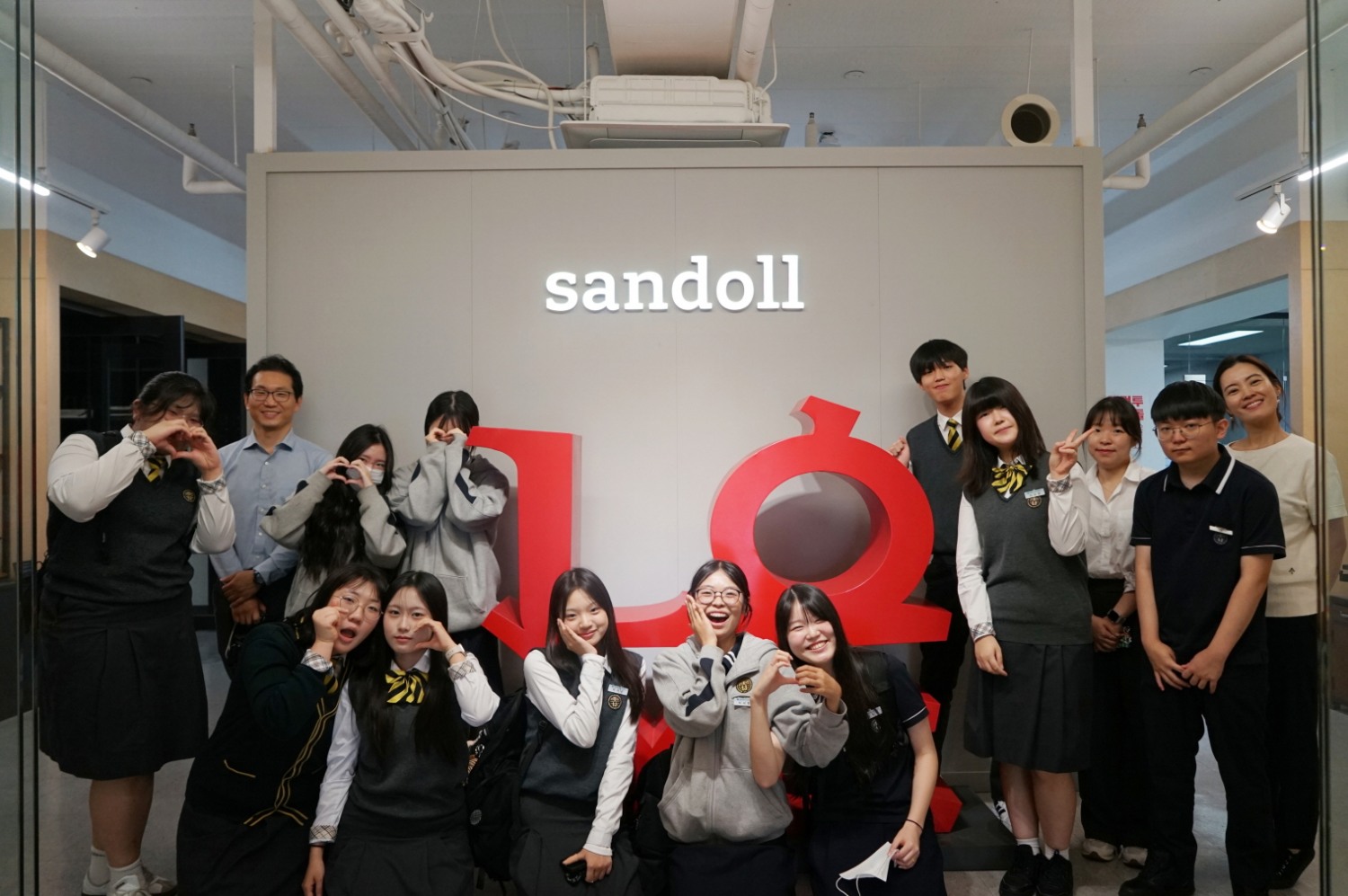 산돌, 한글날 맞아 디자인 전문성 바탕으로 고등학생 대상 사회공헌활동 진행