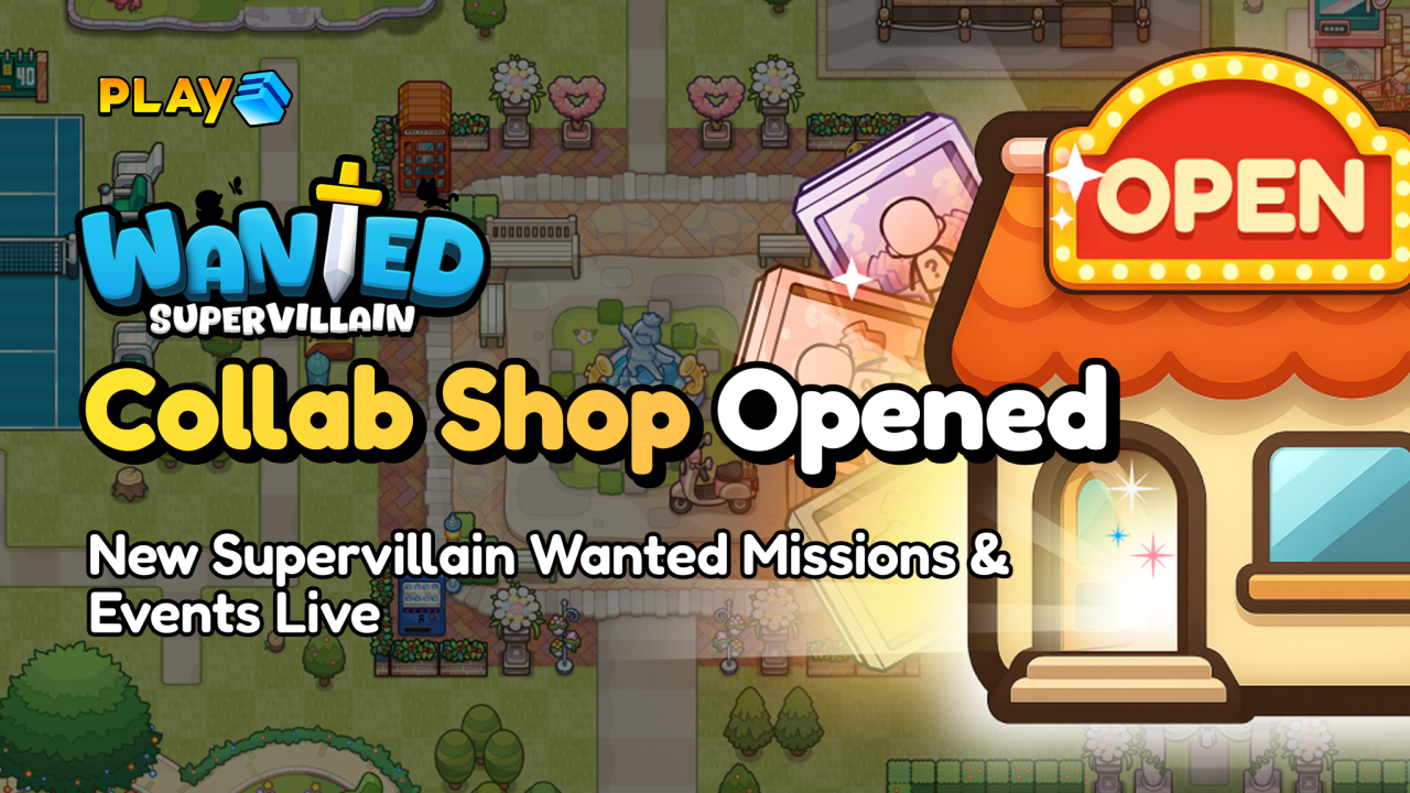 컴투스홀딩스 웹3 커뮤니티 광장 'PLAY3' '슈빌: 슈퍼빌런 원티드'와 컬래버레이션