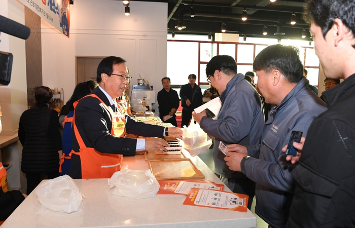 완주군, 국비 지원받아 근로자 아침밥 지원 강화