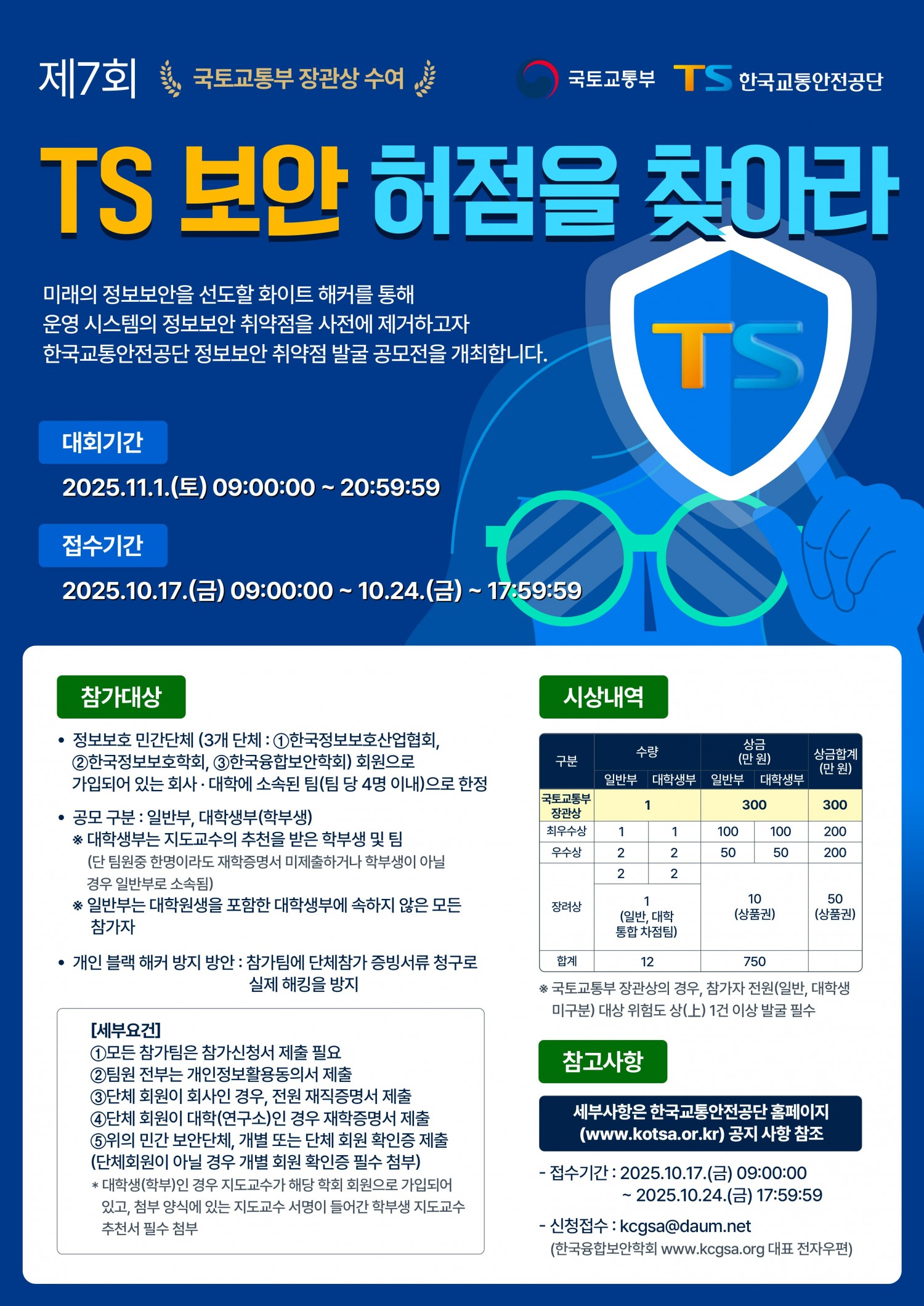 TS, 총 상금 750만원 걸고 ‘보안 허점을 찾아라’ 공모전 진행