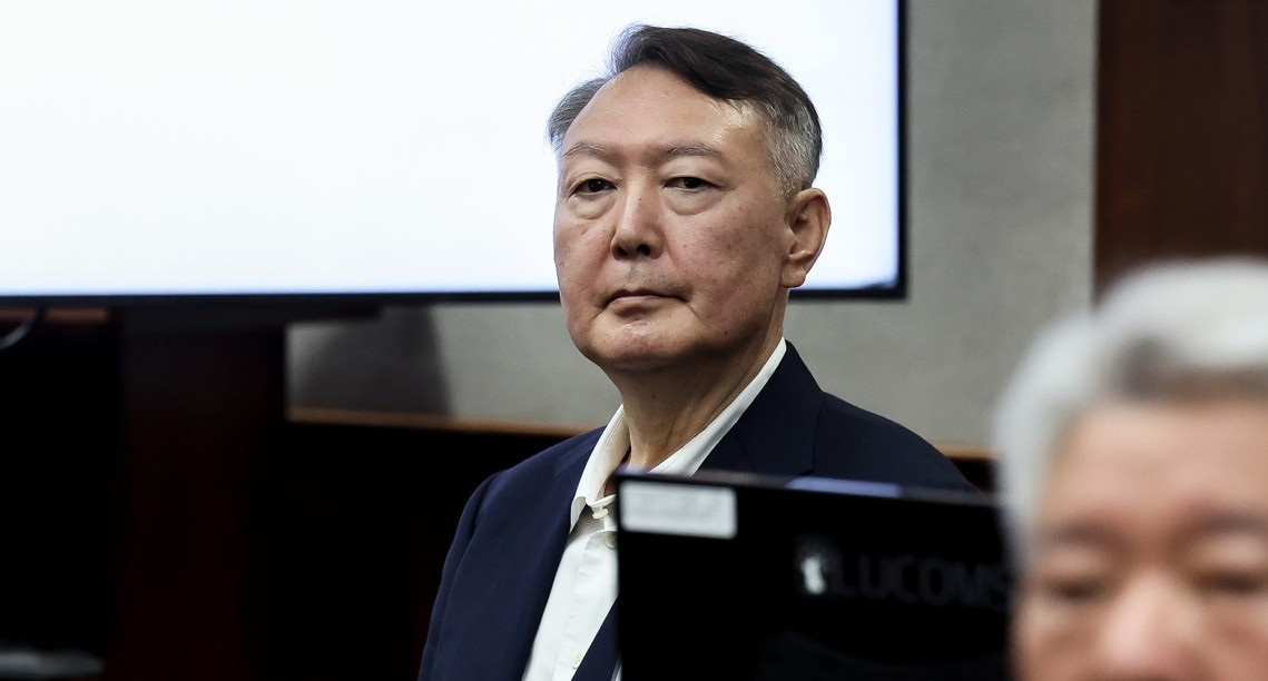 법정 출석한 윤석열(사진=연합뉴스)