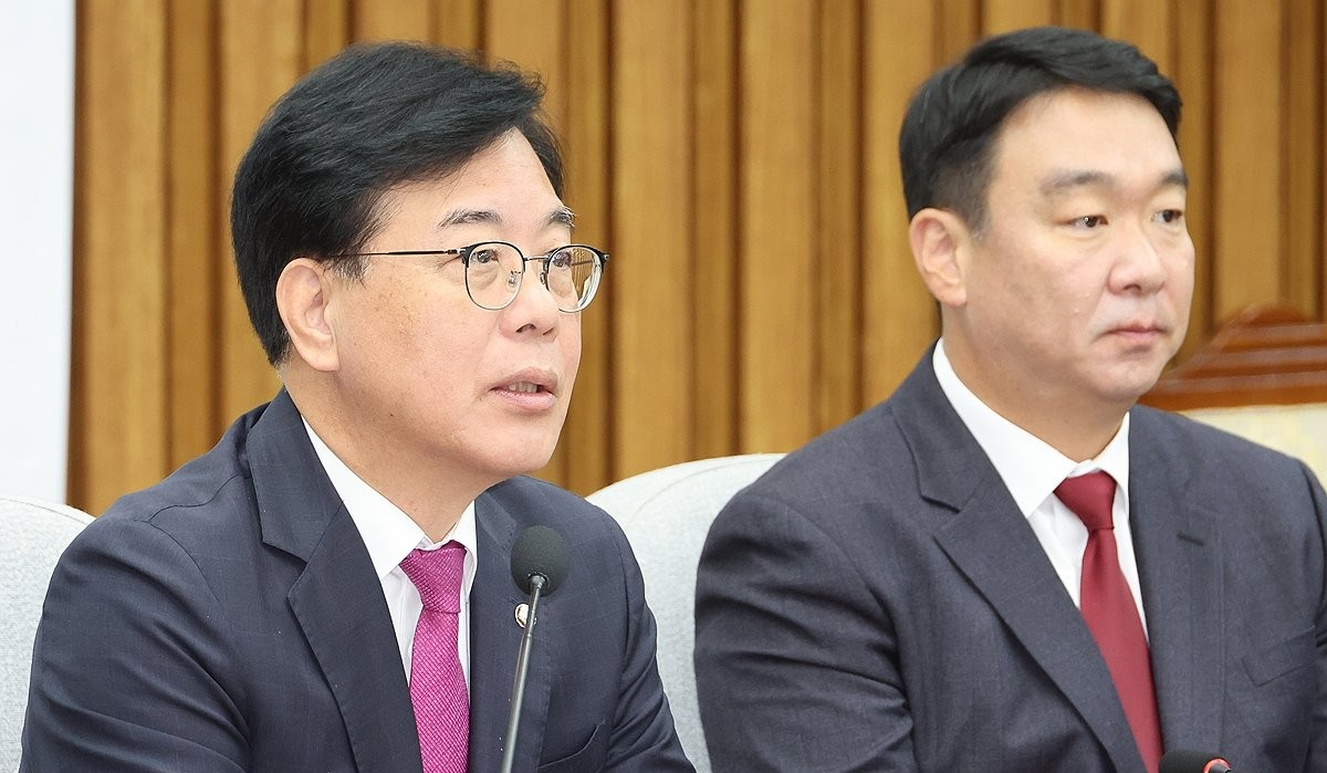 발언하는 국민의힘 송언석 원내대표(사진=연합뉴스)