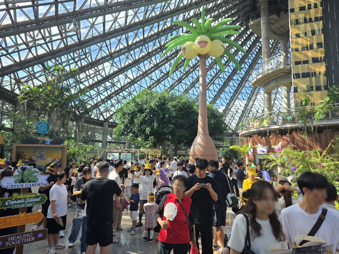 한국관광공사 “‘포켓몬 원더 아일랜드’ 누적 방문객 10만명 돌파”