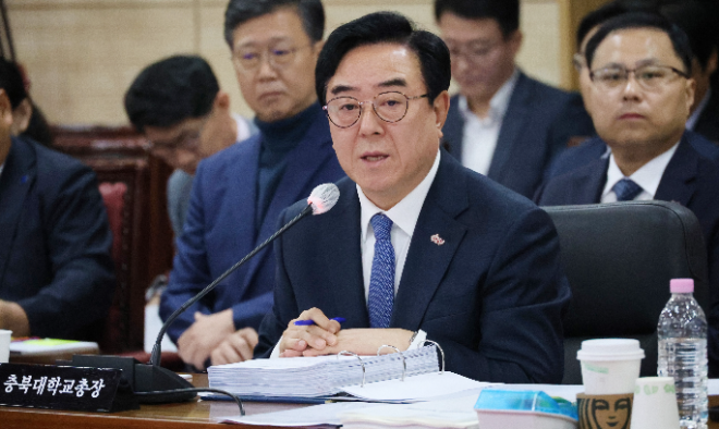 고창섭 충북대학교 총장. 사진=연합뉴스