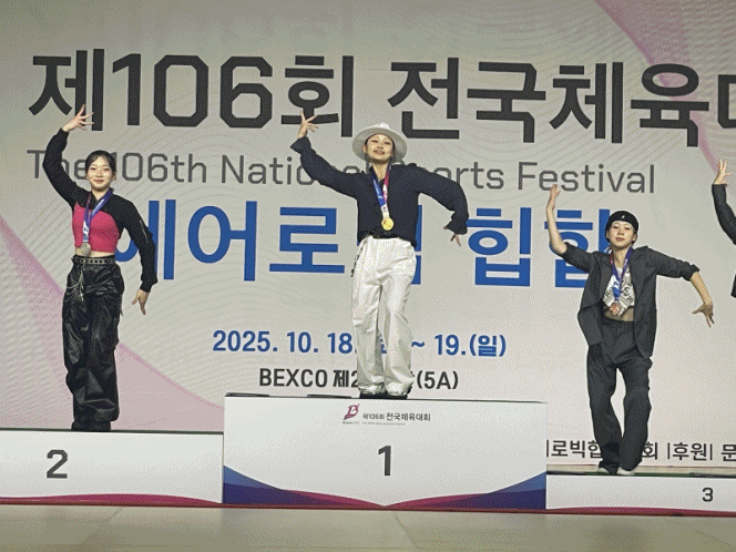 1. 힙합 - 부산동여고 김지윤 선수 2. 조정 무타페어 - 부산체고 김상현, 최우진 선수 3. 조정 더블스컬 - 부산체고 김준서, 이현준 선수 4. 복싱 - 부산진여고 김태현 선수 5. 복싱 – 부산체고 박담현 선수 6. 복싱 – 부산체고 박태산 선수 7. 레스링 – 부산체고 이지훈 선수. (제공=부산교육청)