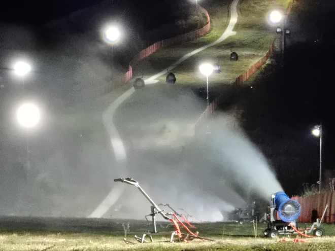 강원랜드 하이원스키장, 오는 11월 28일 개장 앞두고 제설작업 본격 시동