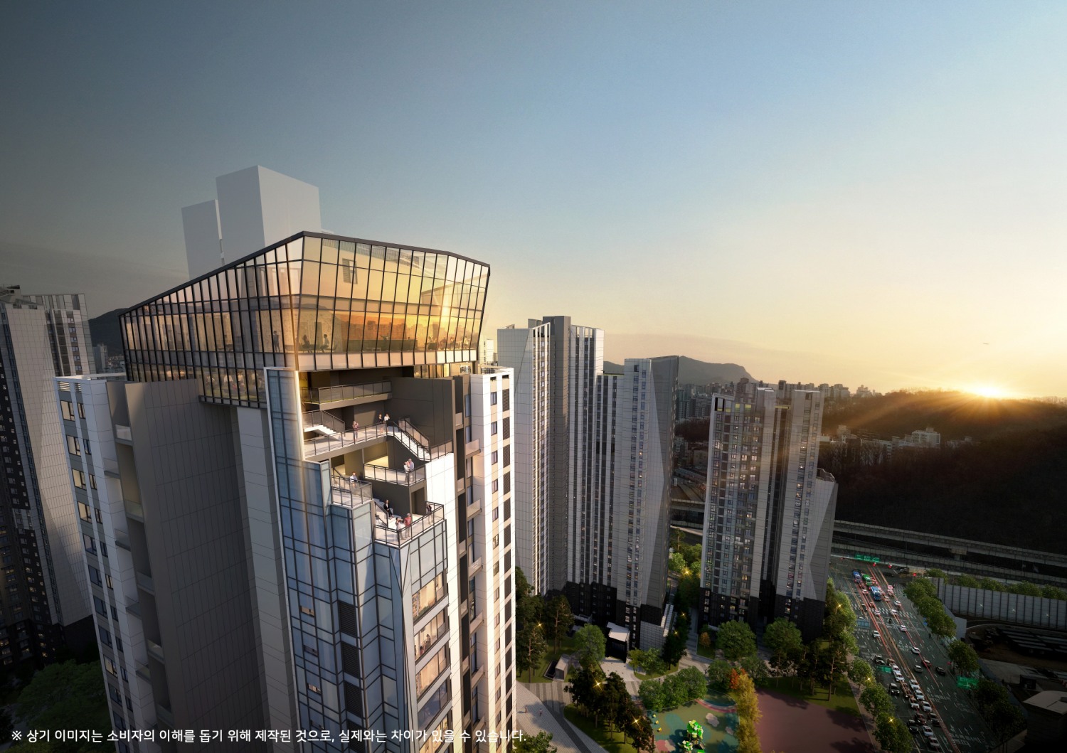 반포 래미안 트리니원 스카이커뮤니티.(사진=삼성물산)