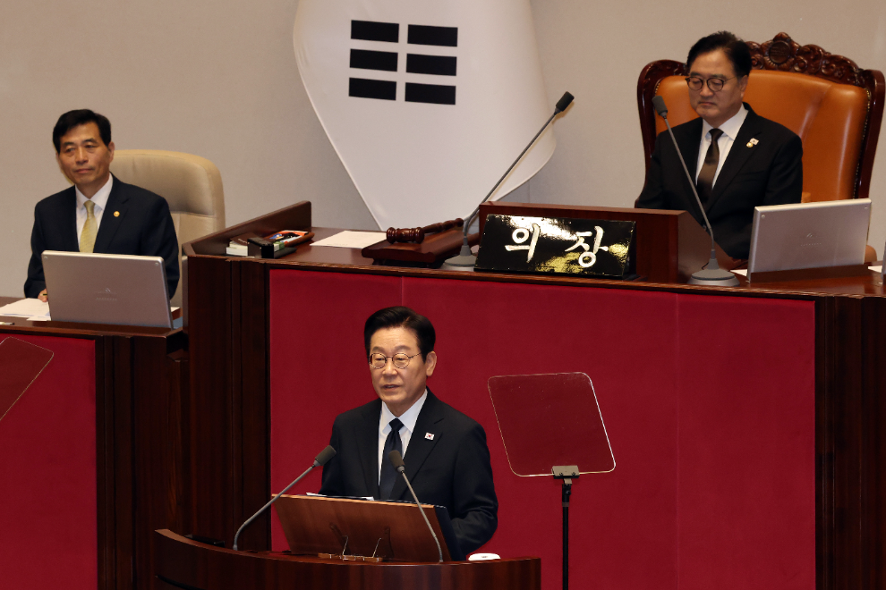 시정연설 하는 이재명 대통령(사진=연합뉴스)