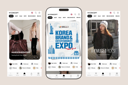 W컨셉, 뉴욕 한류박람회서 K-패션 브랜드 소개