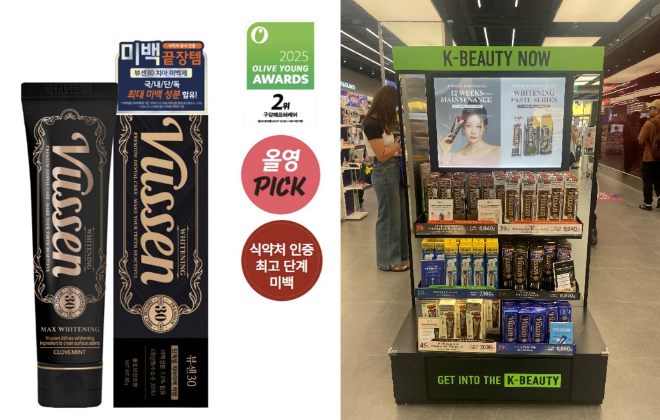 오스템파마 치아미백제 ‘뷰센 30’, 11월 올영픽 선정