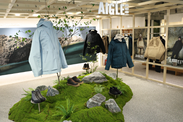 롯데홈쇼핑, 프랑스 아웃도어 브랜드 에이글 한남동 팝업스토어 개설