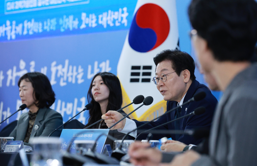 과학기술인 간담회, 발언하는 이재명 대통령(사진=연합뉴스)
