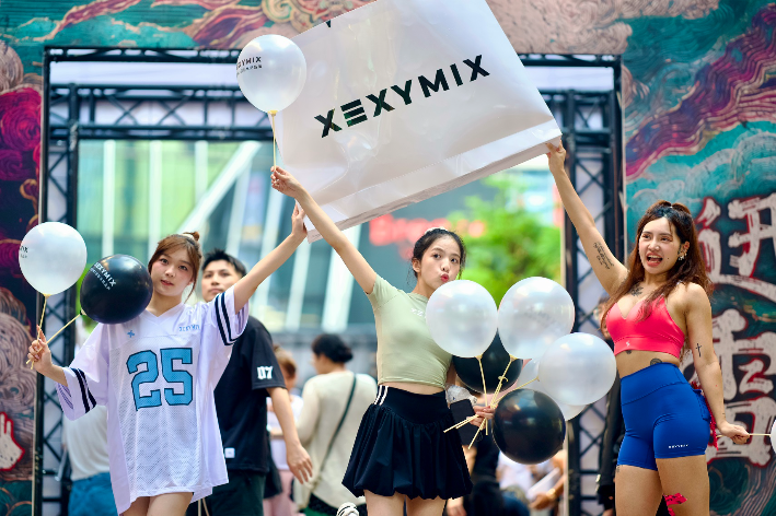 젝시믹스, 대만 타이베이 퍼시픽 소고 백화점 팝업 진행