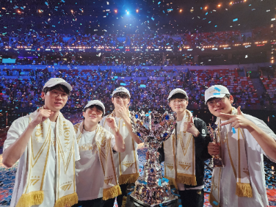 SK스퀘어, T1 월즈 3연속 우승 지원