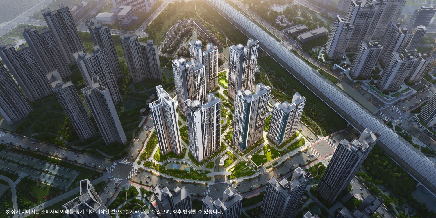 시티오씨엘 8단지 조감도.