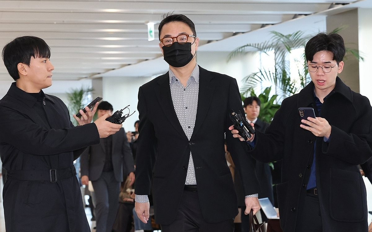 특검 출석하는 김진우(사진=연합뉴스)