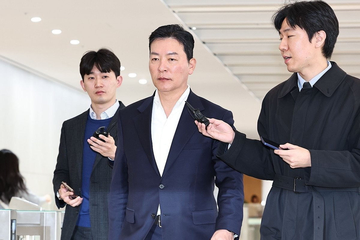 출석하는 김성훈 전 경호처 차장(사진=연합뉴스)