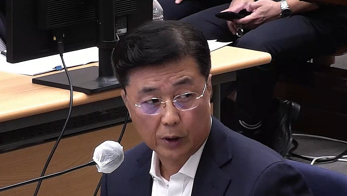 증인 출석한 홍장원(사진=연합뉴스)