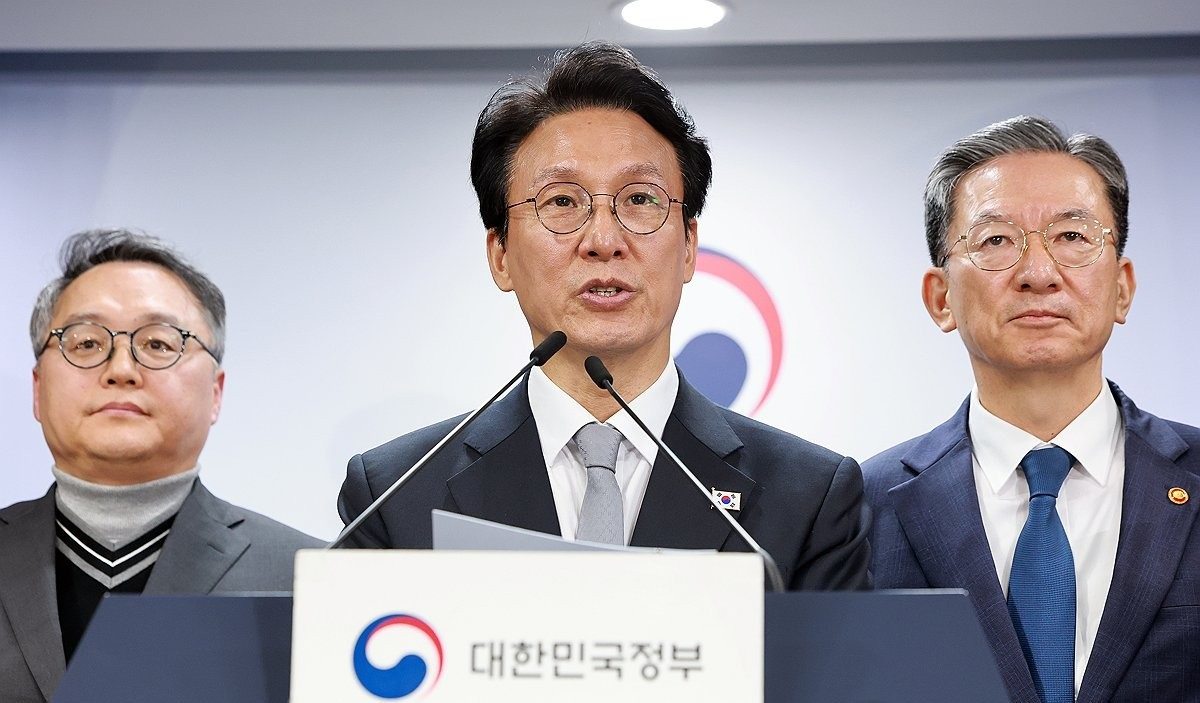 김민석 총리 브리핑(사진=연합뉴스)