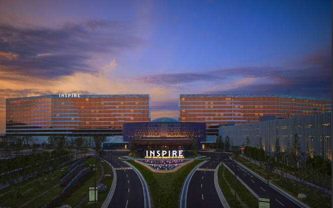 인스파이어 전경 사진 / 인천시청