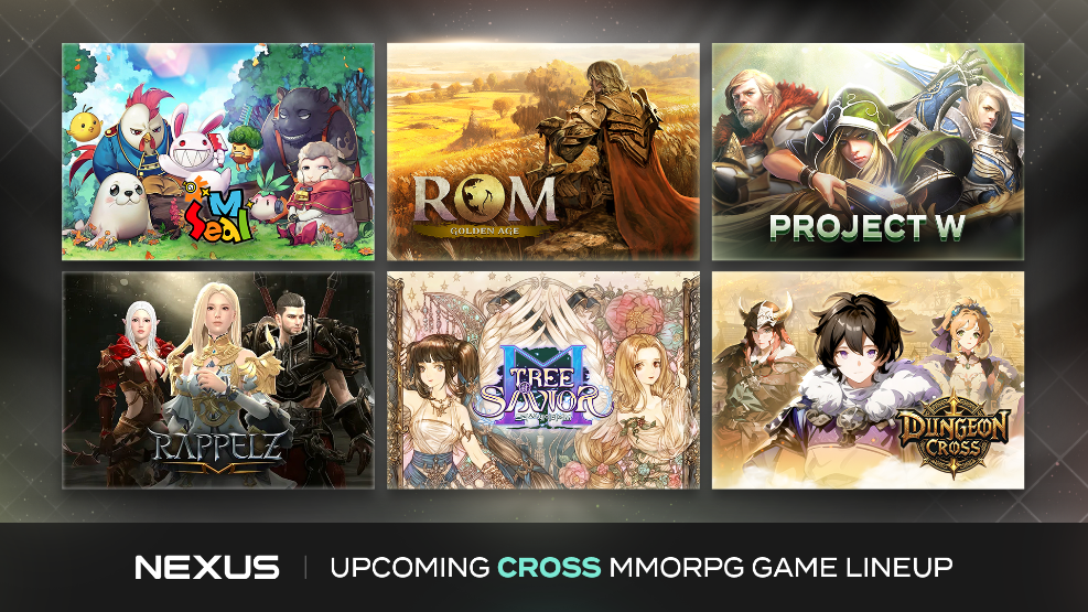 넥써쓰 ‘크로쓰’내 MMORPG 라인업 공개