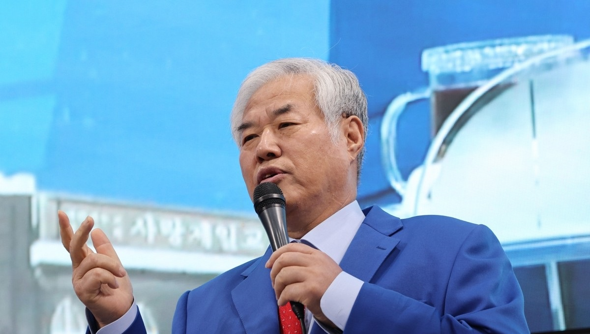 전광훈 목사, 특별 기자회견(사진=연합뉴스)