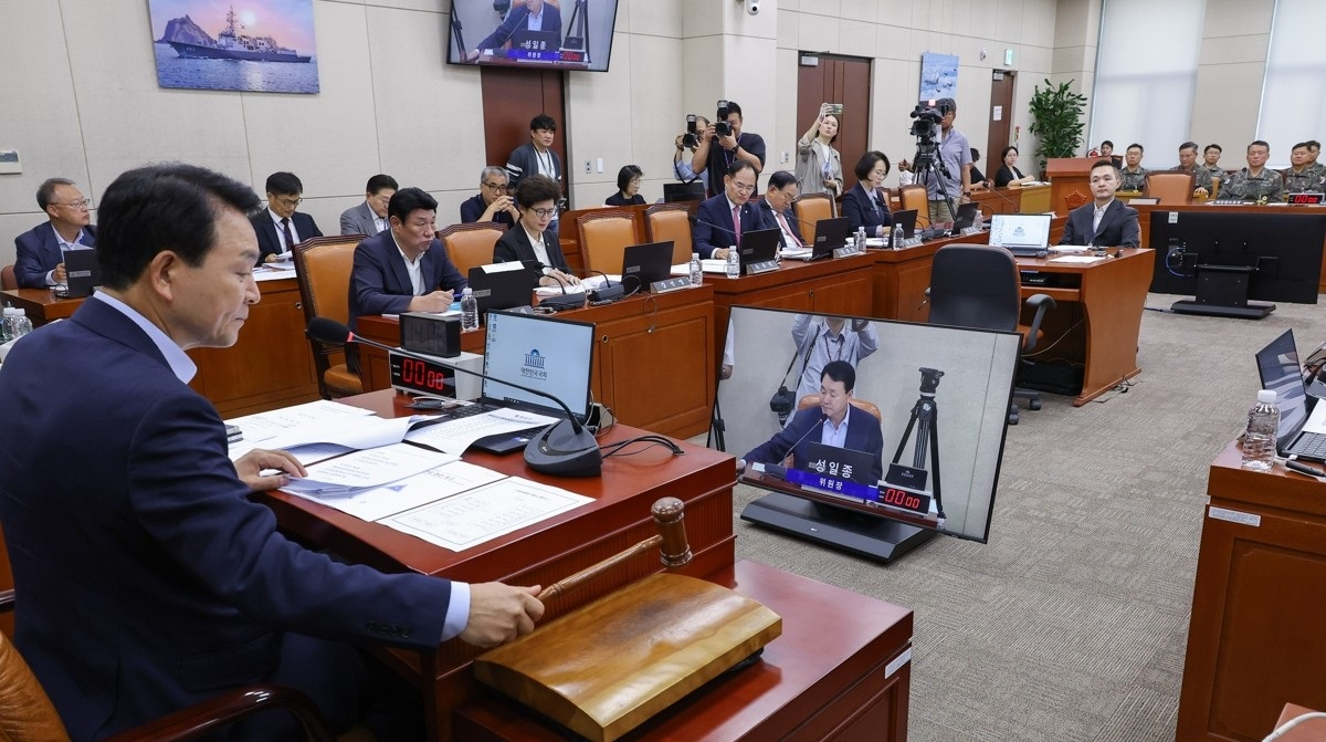 국회 국방위원회 전체회의(사진=연합뉴스)