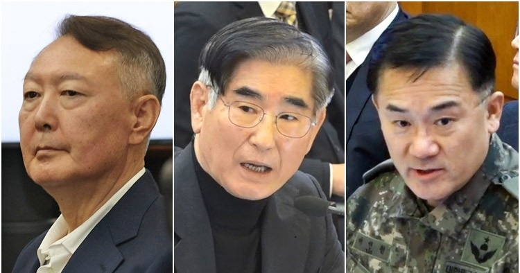 윤석열·김용현·여인형(사진=연합뉴스)