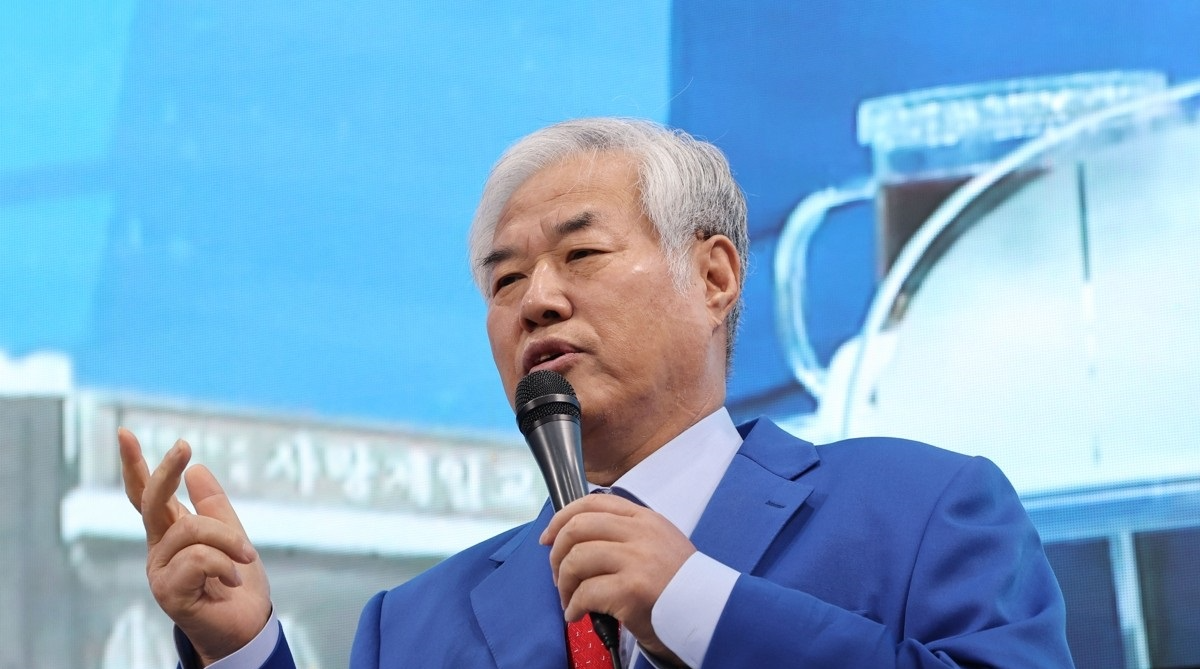 전광훈 목사, 특별 기자회견(사진=연합뉴스)