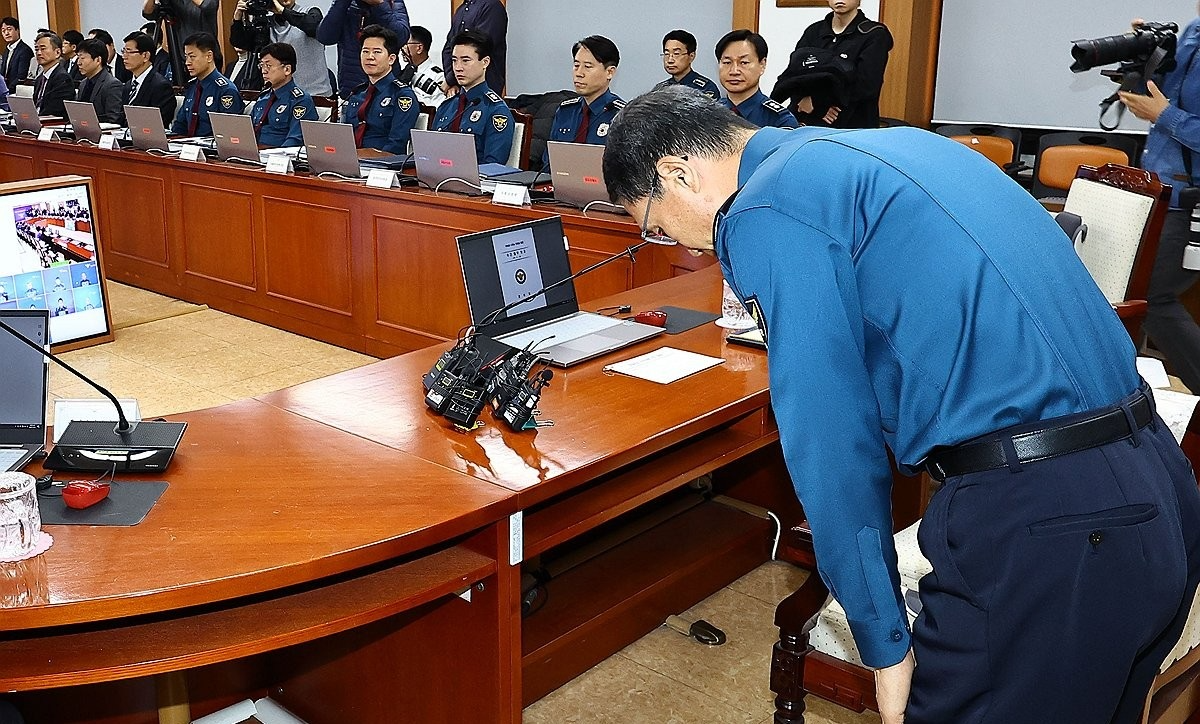 경찰청장 대행, 12·3 계엄 관련 대국민 사과(사진=연합뉴스)