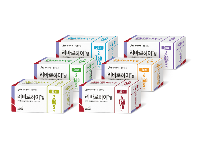 JW중외제약, 피타바스타틴 기반 이상지질혈증‧고혈압 3제 복합제 ‘리바로하이 정’ 출시