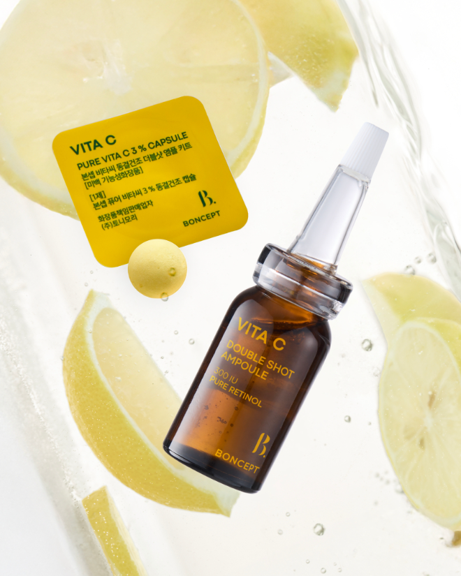 본셉 비타씨 동결 건조앰플.(사진=토니모리)