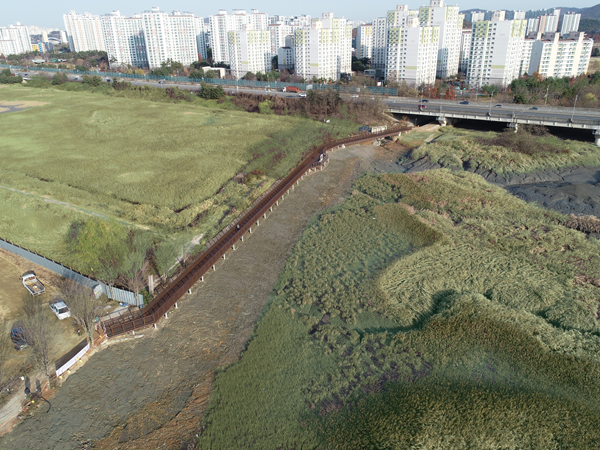 서창2지구-소래습지생태공원 잇는 우회통행로 시민에 개방 / 인천시청