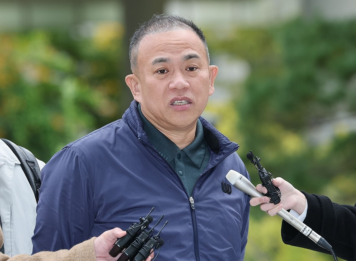 민중기 특검 출석하는 명태균 씨(사진=연합뉴스)