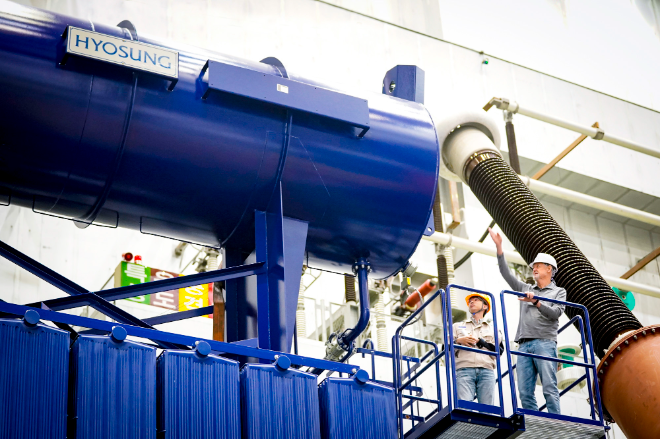 해외 대신 국내서 검증…효성중공업, 변압기 고장시험 국내화 성공