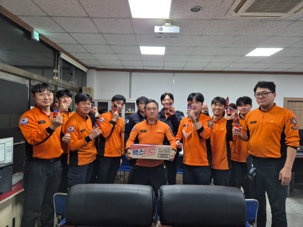 웅진식품, 전국 소방관 응원 이벤트 성료