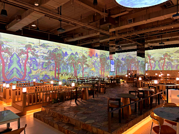 롯데몰 은평점, 미디어 아트 카페 '더 아카이브' 신규 오픈